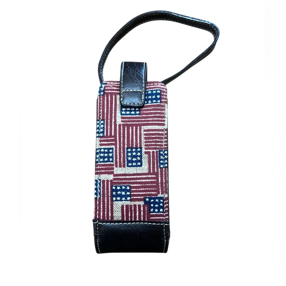 Longaberger wristlet Old Glory
